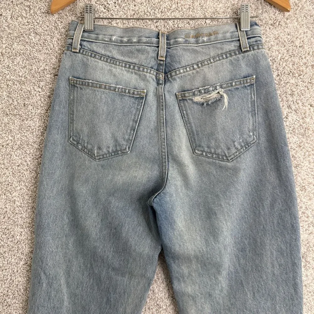 Carmar Distressed Boyfriend Womens Jeans Size 26‎ D462287 Los Angeles High Rise